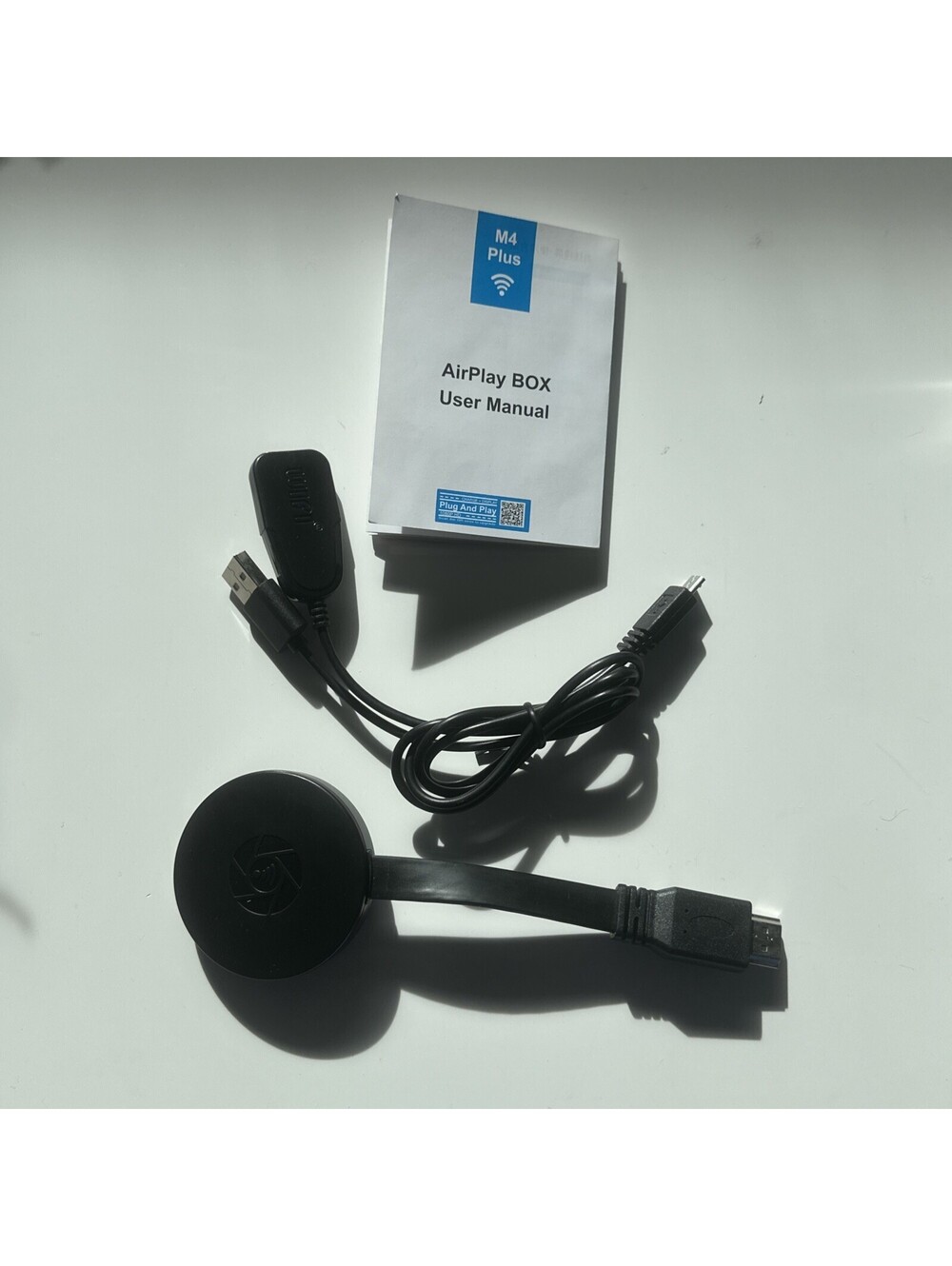 M4 Plus AirPlay Box Wireless Display Dongle TV Stick WIFI  Receiver Airplay